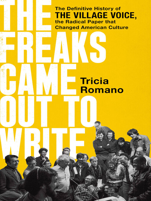 Title details for The Freaks Came Out to Write by Tricia Romano - Wait list